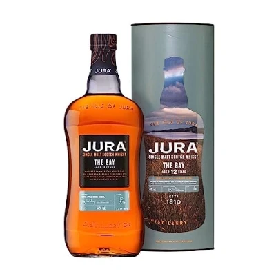 Imagen de Jura THE BAY 12 Years Old Single Malt Scotch Whisky 44% Vol. 1l in Giftbox