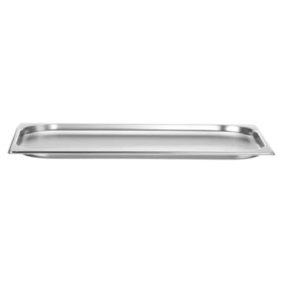 Imagen de HENDI Recipiente GN 1/1,contenedor GN,bordes redondeados,resistente a Temperaturas de 40 300C,apto para hornos,congeladores,calientaplatos,baño María,2.5L,530x325x(H) 20mm,acero inoxidable