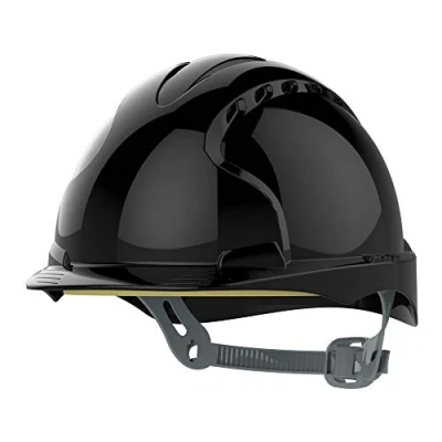Imagen de JSP Casco EVO 2 visera media con ventilación y ajuste deslizable Negro (AJF030 001 100)