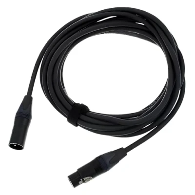 Imagen de CORDIAL Cable micro XLR 5 m Microfono Select simétrico Standard