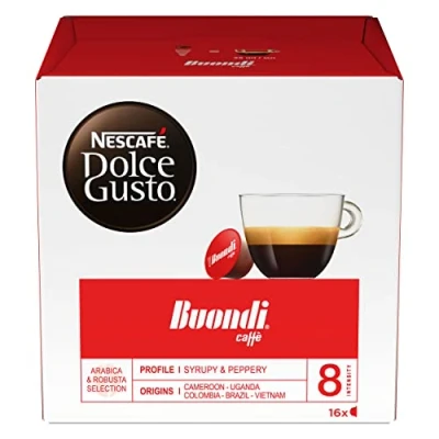 Imagen de Dolce gusto Nescafé espresso buondi, 16 cápsulas