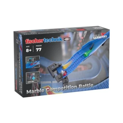 Imagen de fischertechnik Marble Competition Battle 571898 accesorio de pista canicas, con 3 elementos pista, a partir 8 años