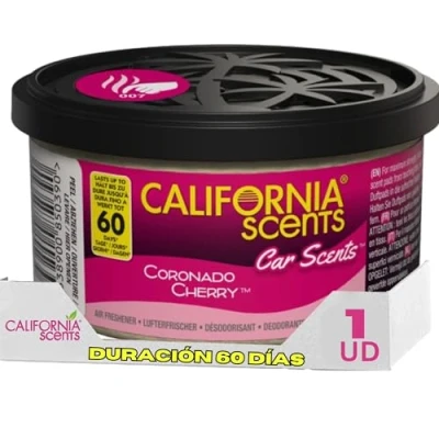 Imagen de California Scents CS HANGER CROWNED CHERRY CCSPK001 Ambientador Recipiente metálico