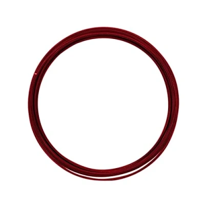Imagen de Vaessen Creative Alambre de Aluminio para Joyería, 2 mm Espesor, Rojo (Red), 5 m,