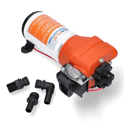 Imagen de Seaflo 12 Volt, 17 LPM, 2,8 Bar 4 cámara de la bomba membrana automática