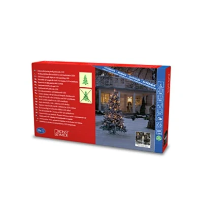 Imagen de Konstsmide Christmas Cadena de luces LED Topbirnen IP44 ámbar 25