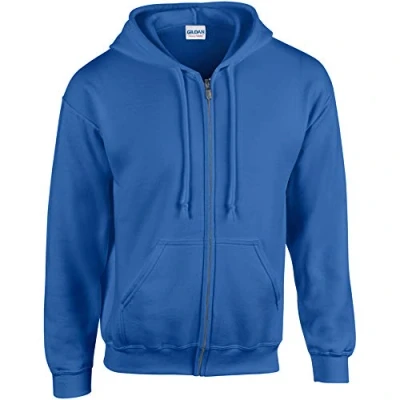 Imagen de Gildan Heavy Blend Chaqueta con capucha azul cobalto XL