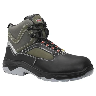 Imagen de ELTEN Zapatos de Seguridad Lex ESD S3, Mujeres y Hombres, Cuero/Textil, Puntera Acero, Ligero, clásico, Negro, tamaño: 39