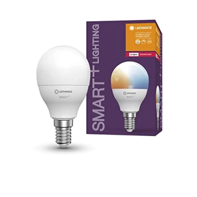 Imagen de LEDVANCE SMART+ mini ball con tecnología ZigBee P40 E14 Tunable White 2700 6500K, paquete de 4