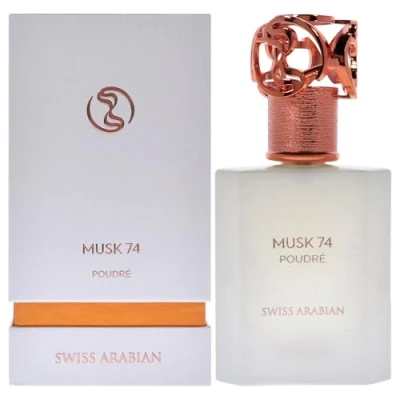 Imagen de Swiss Arabian Musk 74 Poudre Spray EDP unisex de 1.7 onzas