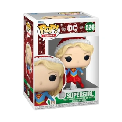 Imagen de Funko Pop! Heroes: Holiday &#039;24 Supergirl DC Comics Figura de Vinilo Coleccionable Idea Regalo Mercancia Oficial Juguetes para Niños y Adultos Comic Books Fans