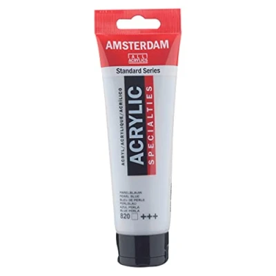 Imagen de Amsterdam Standard Series Colores Acrílicos Tubo 120 ml Azul Perla 820 (17098202)