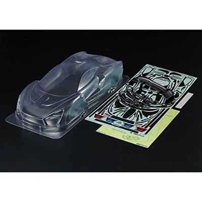 Imagen de Tamiya 51693 Kit de Coche McLaren Senna RS257mm Accesorios para radiocontrol, carrocería Recambio, RC, modelismo, Multicolor