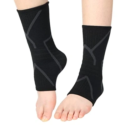 Imagen de MILAIUN tobillera ajustable para hombre y mujer, cómoda derecha e izquierda (1 par/S)