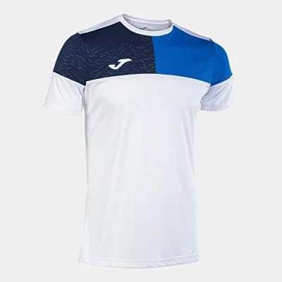 Imagen de Joma Camiseta Manga Corta Crew v Blanco Royal Marino