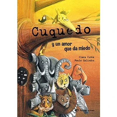 Imagen de Cuquedo y Un Amor Que Da Miedo: Libro divertidísimo para niños 2 a 5 años Aprende asustar como los animales de la selva: 4 (Álbum ilustrado)