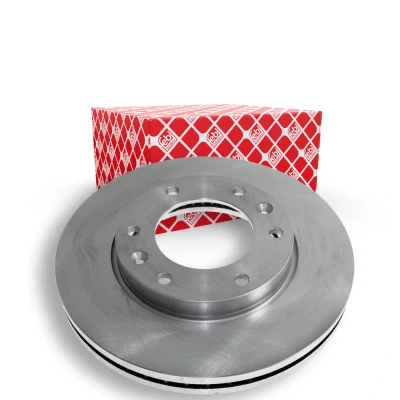 Imagen de FEBI BILSTEIN 170609 Disco de freno Eje delantero 300 30 6 139,7 ventilación interna revestido HYUNDAI: H 1 Travel, / Starex MPV, Furgón