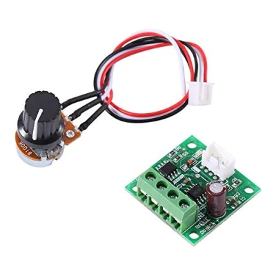 Imagen de Controlador De Velocidad Motor Dc 1.8V A 15V 2A Mini Pwm Baja Tensión Sobre Módulo Control Regulador Protección Corriente
