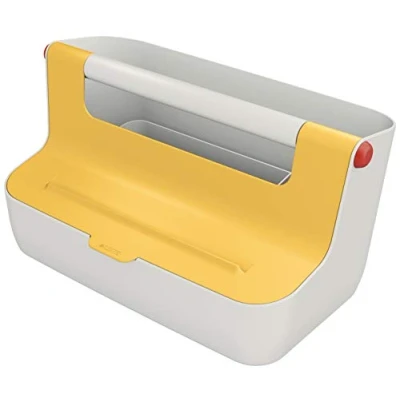 Imagen de Leitz Caja de Almacenamiento para Almacenamiento, Color Amarillo cálido