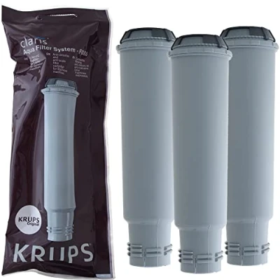 Imagen de KRUPS F088 Aqua Filter System Water Filtration Cartridge 3 Pack by
