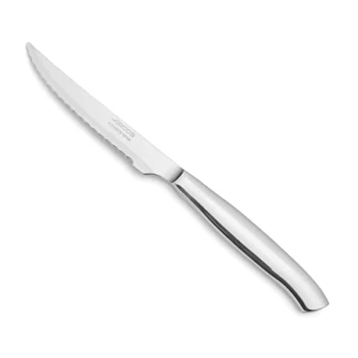 Imagen de Arcos Serie Cuchillos de Mesa Cuchillo Chuletero Hoja Serrada Acero Inoxidable 110 mm Monoblock Color plata