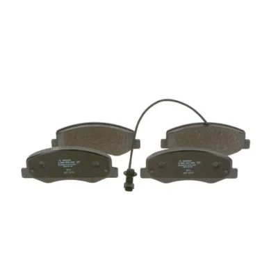 Imagen de BOSCH 0 986 494 499 Juego de pastillas freno Low Metallic con sensor desgaste incorporado Chapa antichirridos RENAULT: MASTER 3 Bus