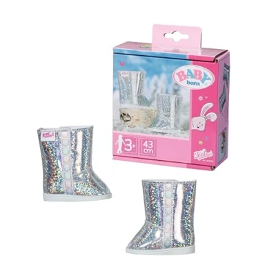 Imagen de BABY born botas de invierno Para muñecas 43 cm, manos pequeñas, Promueve la empatía y las habilidades sociales, Edad 3+ años, Incluye suela blanca