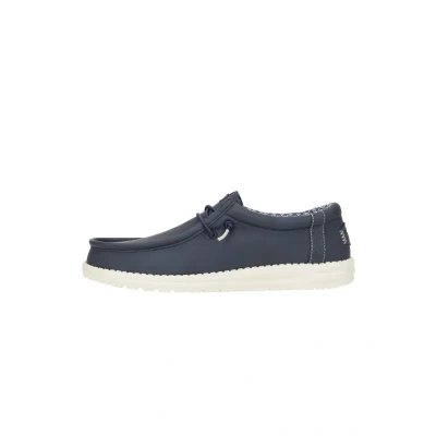 Imagen de Hey Dude Wally Classic Náuticos, Hombre, Talla: 45, Navy Zapatos