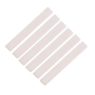 Imagen de Bnineteenteam 6 Piezas de sillín Hueso Guitarra acústica, Puente en Blanco para clásica acústica Ukelele mandolina Banjo Española