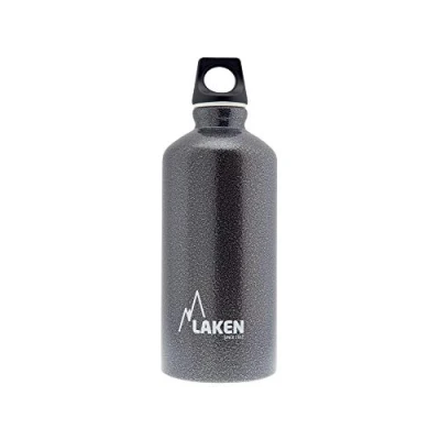 Imagen de LAKEN Botella de Agua Aluminio con Boca Estrecha Cantimplora Ligera y Reciclable Aislante para Niños Perfecta Gimnasio, Viaje Deporte 600ml, 750ml, 1l