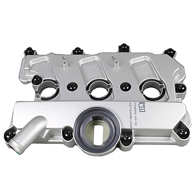 Imagen de METZGER 2389143 Tapa de Balancines izquierda con junta tornillos AUDI: A6 C6 Berlina, A4 B8 Avant, Avant