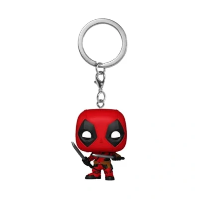 Imagen de Funko Pop! Keychain: Deadpool &amp; Wolverine Minifigura de Vinilo Coleccionable Llavero Original Relleno Calcetines Idea Regalo Mercancia Oficial Movies Fans