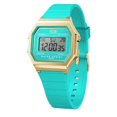 Imagen de Ice Watch Retro Reloj digital, Mujer, Talla: One Size, Blue curacao