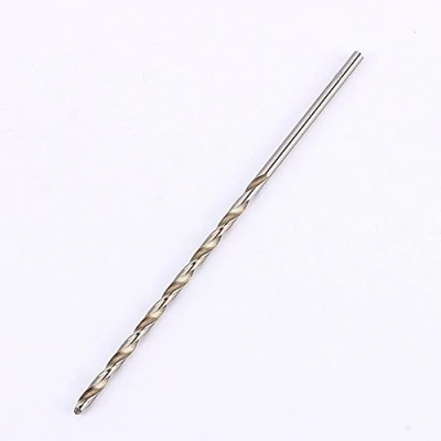 Imagen de Broca Extra Larga de 4 mm, Helicoidal HSS 160 mm Barrena Vástago recto, Recto para Madera