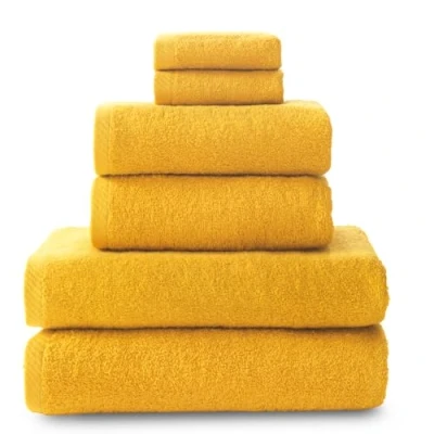 Imagen de Top Towel Plus Toallas de baño Grandes 2 Cara o Bidet + Mano Lavabo Ducha Algodon 100% Oro