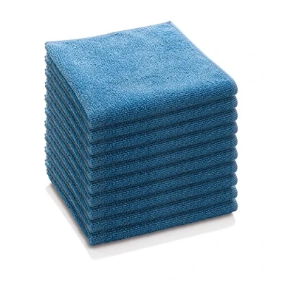 Imagen de E Cloth paño de Microfibra Uso General, Limpieza Multiusos para Superficies del hogar, Lavable y Reutilizable, Promesa 100 Lavados, Azul, Paquete 10