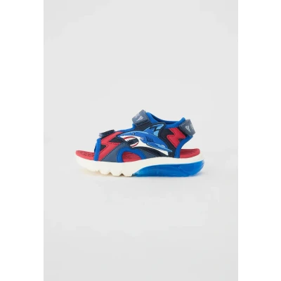 Imagen de Geox Sandal Ciberdron Sandalias para niños, Talla: 25, Navy/red Zapatos