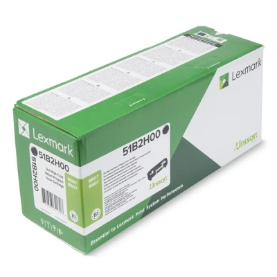 Imagen de Tóner Negro Lexmark 51b2h00 Retornable (8500 Pag)