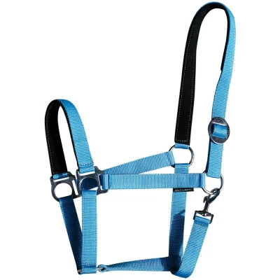 Imagen de Harry&#039;s Horse Cabestro bridoonded Cob Azul Claro