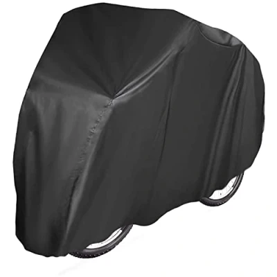Imagen de funda bicicleta exterior impermeable material PEVA 200 x 100 cms proteccion lluvia sol polvo para de