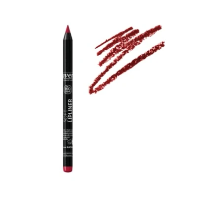 Imagen de lavera Soft Lipliner Red 03 Delineador labial ∙ Perfilador de Labios Textura larga duración Cosmética Natural Bio Maquillaje Organico 100% Certificado (1.4 gr)