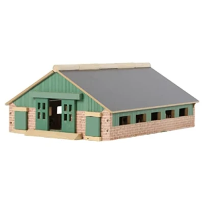 Imagen de Van Manen 610492 Granja de Madera en Miniatura con Accesorios (Escala 1:87, 24 x 30 cm)
