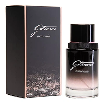 Imagen de GATTINONI Armonia Roma 1946 Eau de Parfum Perfume Mujer con Fragancia Florita y Leñosa, para que combina notas frescor dulces, Made in Italy, 40 ml
