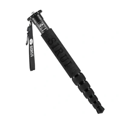 Imagen de SIRUI AM 326M Monopié para Cámara, 156cm de Fotografía Profesional 6 Secciones, Carbono Portátil DSLR, Viaje Ligero, Carga Máxima 10kg