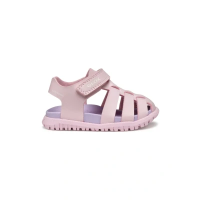 Imagen de Geox Sandalias de senderismo para niños, Talla: 24, Pink Zapatos