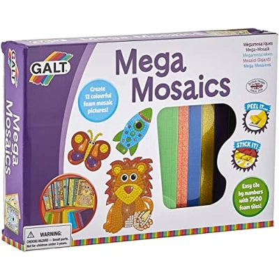 Imagen de Galt Toys, Mega Mosaics, Kids&#039; Craft Kits, Ages 5 Years Plus