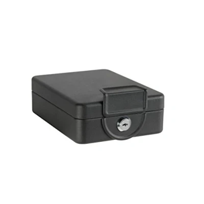 Imagen de Arregui C9327 Caja De Seguridad Con Cable Para Fijación, Negro, Set 1 Pieza