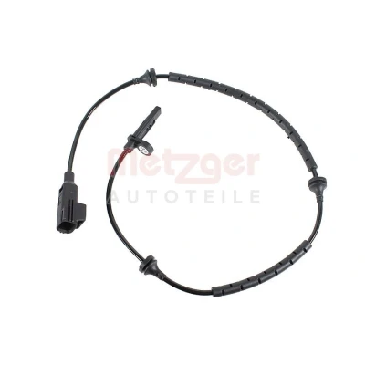 Imagen de METZGER 09001573 Sensor de ABS Eje trasero izquierda, trasero, derecha