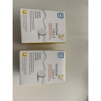 Imagen de Freestyle Libre 3 Sensor 2 unidades Medidor de azúcar en sangre diabetes