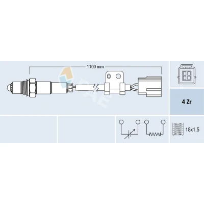 Imagen de Sonda lambda FAE 77295
